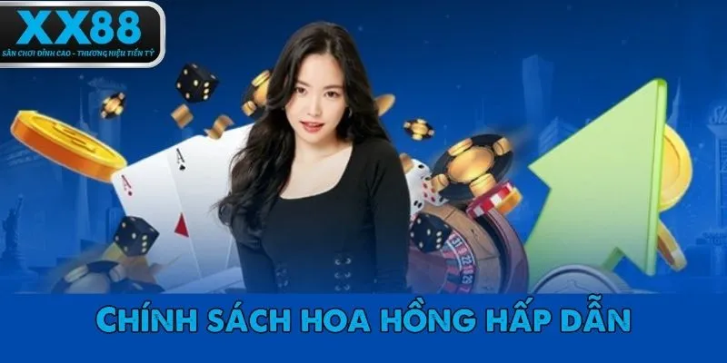 Chính sách hoa hồng cho đại lý XX88 cực hấp dẫn