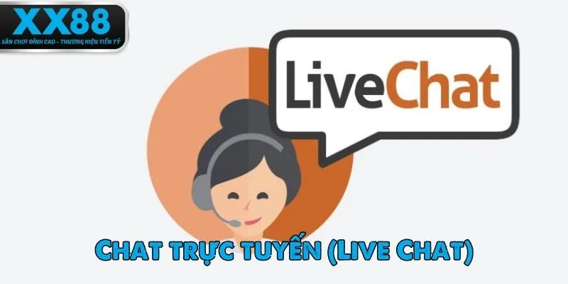 Hướng dẫn liên hệ XX88 qua livechat nhanh gọn lẹ